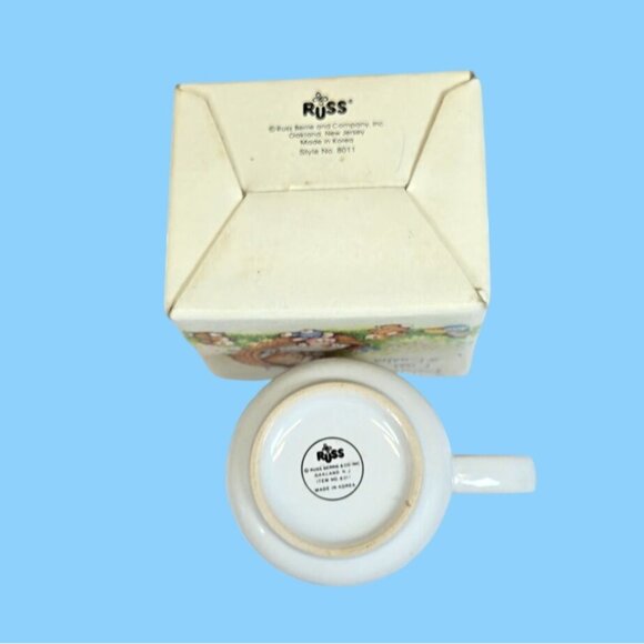 VTG Keepsake Mug Baby’s First 1st Easter Ceramic Mug Russ Berrie & Co. Baby show - Picture 8 of 10